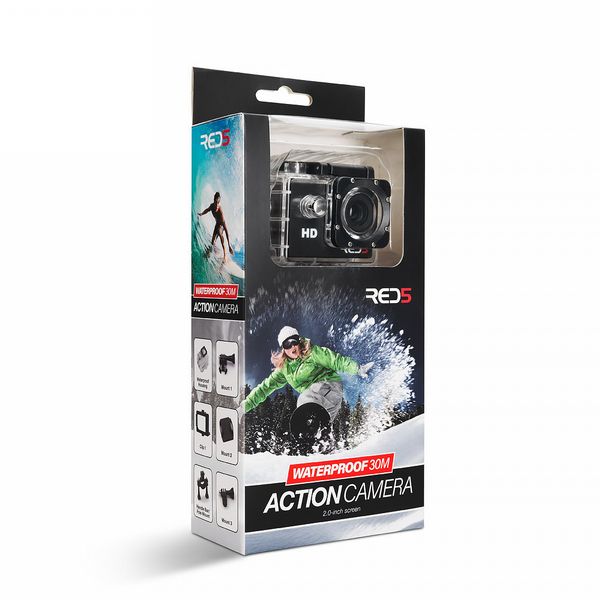 RED5 Action Camera Water Proof
