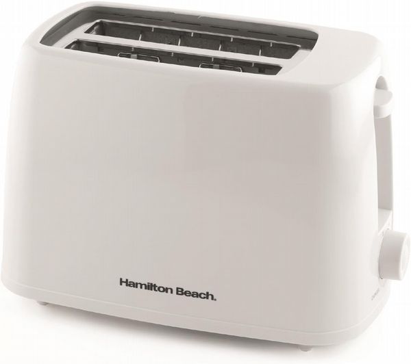 Hamilton Beach Essential Plastic Toaster 2 Slice White Open Box